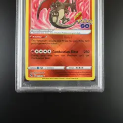 PSA 10 Radiant Charizard 011/078 Pokemon Go Holo Graded Pokemon Card - Image 3