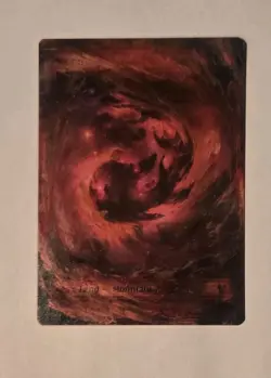 MTG Mountain x1- -Theros Beyond Death- ALTERED - Image 1