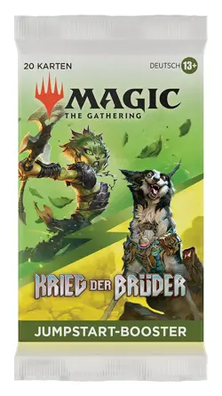 MTG Magic - Krieg der Bruder - Jumpstart Booster (deutsch) NEU & OVP! - Image 1