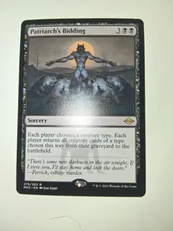 Patriarch's Bidding - Modern Horizons 2 MTG 275 NM - Image 1
