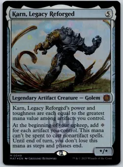 Karn, Legacy Reforged Foil M March of the Machine: The Aftermath 49 NM - Image 1