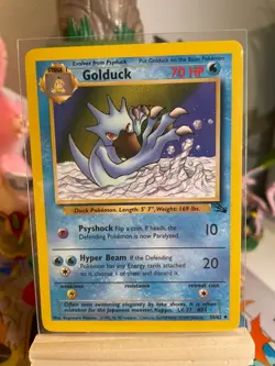 Golduck (35/62) - Fossil - Pokemon TCG - NM - Image 1