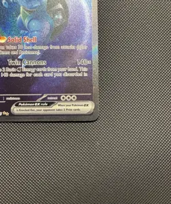 Pokemon TCG Blastoise ex 200/165 SV: Scarlet & Violet 151 SIR Near Mint - Image 4
