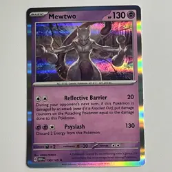 Mewtwo 150/165 - Pokemon TCG Scarlet & Violet 151 - NM/M - HOLO RARE - Image 1