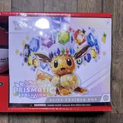 Pokemon TCG Prismatic Evolutions Elite Trainer Box ETB Pokeball Sams Club Bundle - Image 2