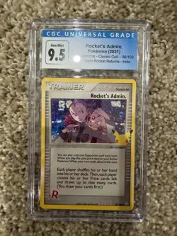Graded pokemon card lot collection. 19 card lot. CGC graded - Image 2