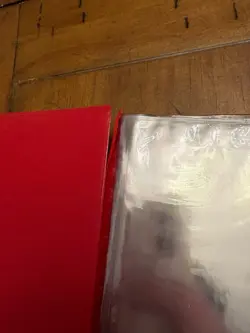 Vintage 1999 Pokemon Pikachu Red Binder TCG Album Snap 30 Page Card Holder EMPTY - Image 2