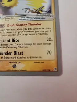 Jolteon ex - 2007 (Tom Roos) - World Championship Decks (WCD) Pokemon Card - Image 5