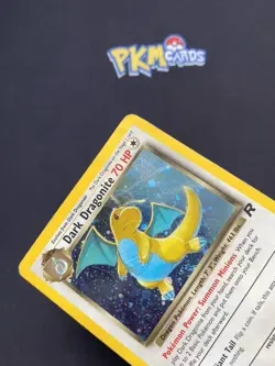 Pokemon TCG Dark Dragonite Team Rocket 5/82 Holo Rare HP. - Image 2
