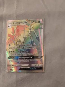 Golisopod GX 148/147 Burning Shadows SECRET RARE Pokemon Card - Mint Condition - Image 1