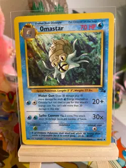 Omastar (40/62) - Fossil - Pokemon TCG - NM - Image 1