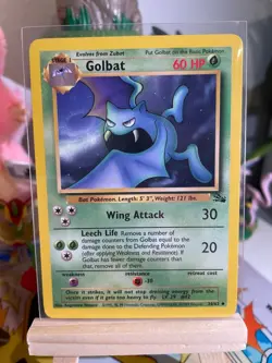 Golbat (34/62) - Fossil - Pokemon TCG - NM - Image 1