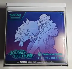 Pokemon Center Journey Together Elite Trainer Box PC ETB Sealed + Etb Protector - Image 1