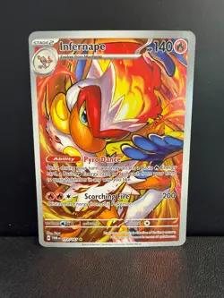 2024 Pokemon Infernape IR 173/167 TWM Twilight Masquerade NM - Image 1