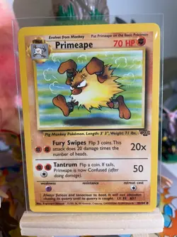 Primeape (43/64) - Jungle - Pokemon TCG - NM - Image 1
