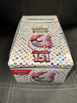 Pokemon Scarlet & Violet EMPTY 151 Booster Bundle Display BOX ONLY - Image 1