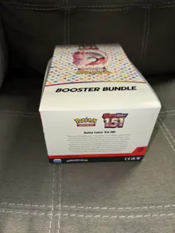 Pokemon Scarlet & Violet EMPTY 151 Booster Bundle Display BOX ONLY - Image 3