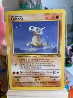 Cubone (50/64) - Jungle - Pokemon TCG - NM - Image 1