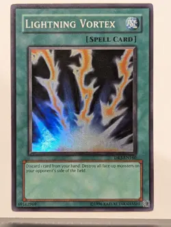 Lightning Vortex DR3-EN160 Unlimited Super Rare LP - Image 1