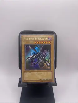 Yu-Gi-Oh! Red Eyes B. Dragon Ultra Rare LOB-070 1st Edition Glossy - Image 1