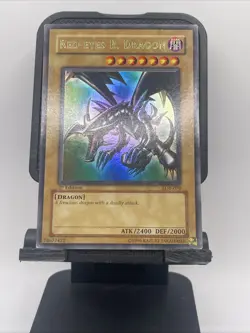 Yu-Gi-Oh! Red Eyes B. Dragon Ultra Rare LOB-070 1st Edition Glossy - Image 5