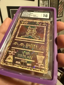 CGC GEM 10 Ancient Mew Pokemon 2000 Movie Promo Card-GEM MINT - SUPER RARE! - Image 3