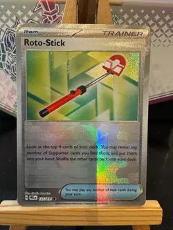 Pokemon Card - Roto-Stick 127/131 (Pokeball) - Prismatic Evolutions - Image 1