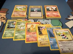 50 Card Bulk Lot - Base Set - Fossil Only (C/U cards) - Image 1