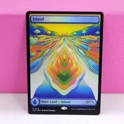 Secret Lair - Strange Sands - Island FOIL 1479 - Magic The Gathering MTG - Image 1