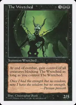 The Wretched 5th edition MtG NM - Image 1