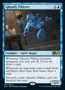 Ghostly Pilferer - LP Foil R : Magic 2021 Core Set - Image 1