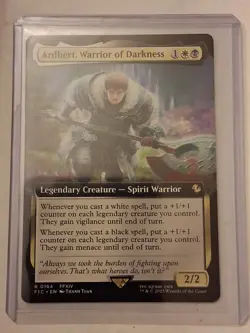 Ardbert, Warrior of Darkness (Extended Art) Commander: Final Fantasy Regular - Image 1