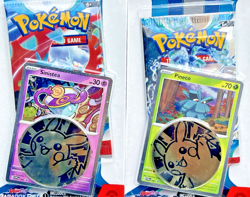 POKEMON TCG PARADOX RIFT CHECKLANE BLISTER PACK X2 SINISTEA & PINECO *SEALED* - Image 1