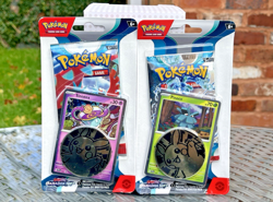POKEMON TCG PARADOX RIFT CHECKLANE BLISTER PACK X2 SINISTEA & PINECO *SEALED* - Image 3