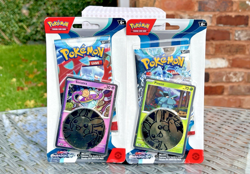POKEMON TCG PARADOX RIFT CHECKLANE BLISTER PACK X2 SINISTEA & PINECO *SEALED* - Image 5