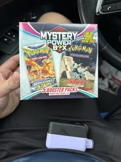 Pokemon Mystery Power Box Chase Pack Seeded 1:10 (5 Booster Packs) NEW 2025 - Image 1