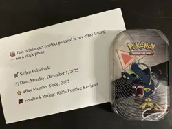 Pokemon Unova Mini Tin [Elektross & Galvantula] Black Bolt & White Flare, Sealed - Image 2