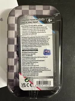 Pokemon Unova Mini Tin [Chandelure & Zorua] Black Bolt & White Flare, Sealed - Image 3