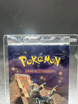 Pokemon Neo Discovery Booster Pack Umbreon Art - EMPTY - Image 2