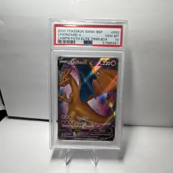 Pokemon TCG Charizard V SWSH050 Sword & Shield Promo Holo PSA 10 2020 - Image 1