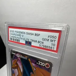 Pokemon TCG Charizard V SWSH050 Sword & Shield Promo Holo PSA 10 2020 - Image 3
