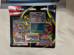 Pokemon Phantasmal Flames 3 Pack Blister Sneasel Promo Card! NEW AND SEALED - Image 2
