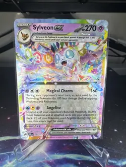 Pokemon TCG Sylveon EX 086/191 Surging Sparks Double Rare Card NM/M - Image 1
