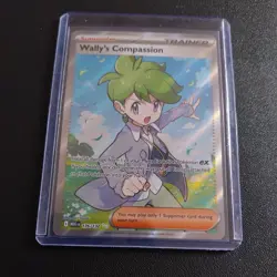 Wally's Compassion - 176/132 - Mega Evolution Pokemon Card - NM - Image 1