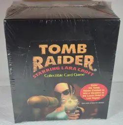 Lara Croft Tomb Raider Collectible Card Game + Into the Caves + Flashlight + Pen - Image 2
