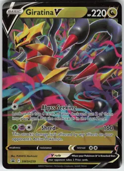 UR - 02 Holo Giratina V SWSH259 Promo SWSH: Sword & Shield Promo Cards - Image 1