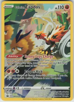 UR - 02 Holo Galarian Zapdos SWSH283 Promo SWSH: Sword & Shield Promo Cards - Image 1