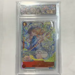 Blue Nami One Piece TCG Chinese Slab Card Waifu 1st Anniversary OP01-016 Hidden - Image 1
