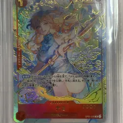 Blue Nami One Piece TCG Chinese Slab Card Waifu 1st Anniversary OP01-016 Hidden - Image 4
