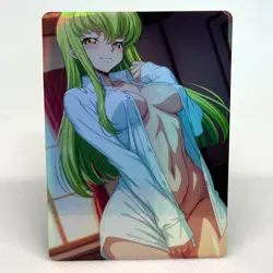 Code Geass C.C. / C2 Goddess Anime Waifu ACG Foil Card - Image 1